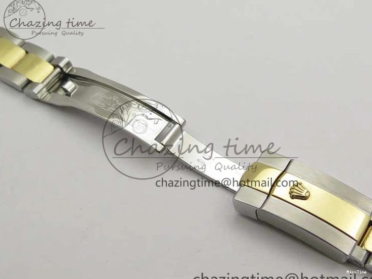 MiroTime 0203 WaterResistant Datejust 31mm 278273 SS YG BP Maker Best Edition Black Sticks Markers Dial on SS YG Oyster Bracelet 2718